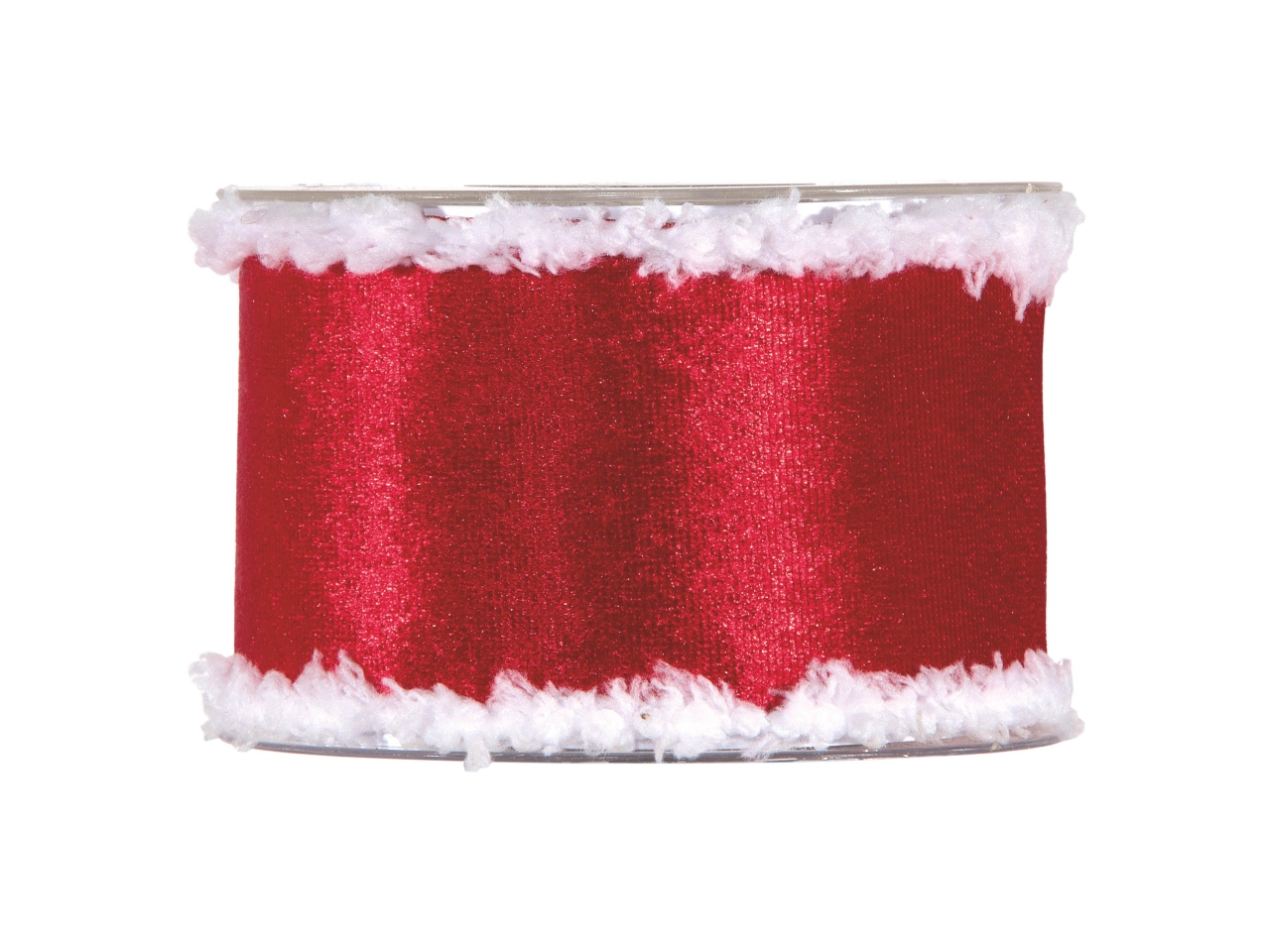 NASTRO BORDI PELLICCIA 6,3CMX10MT ROSSO 4419