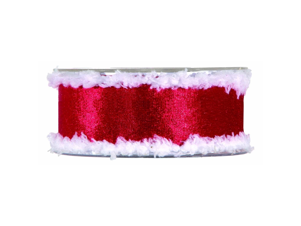 NASTRO BORDI PELLICCIA 4CMX10MT ROSSO 4419M