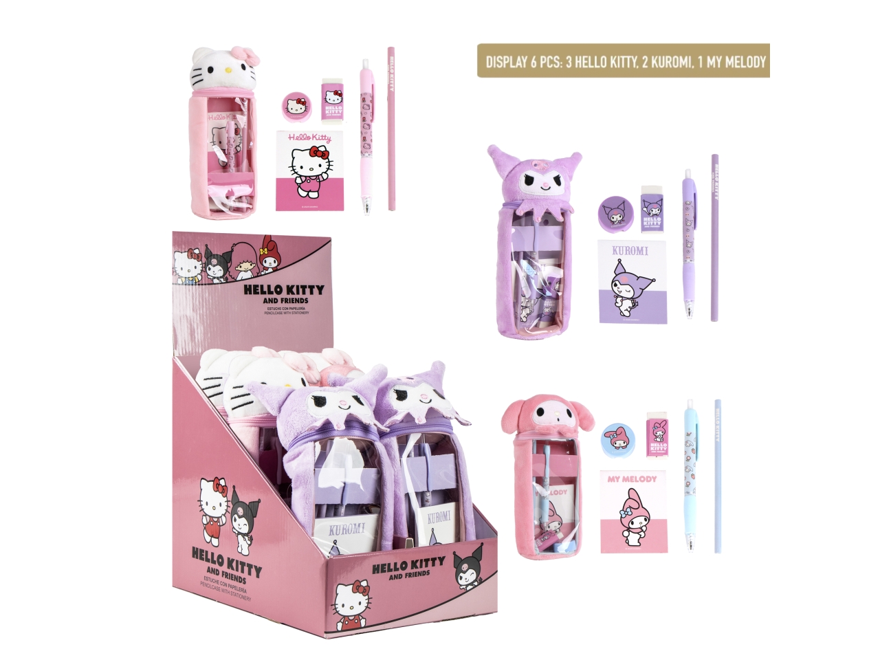 HELLO KITTY ASTUCCIO PELUCHE C/ ACCESOR.2700001712