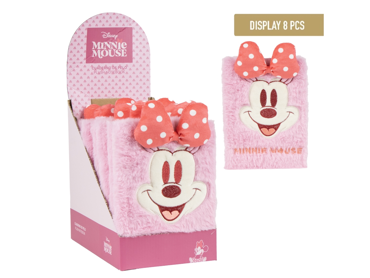 MINNIE TACCUINO PELUCHE TORNA A SCUOLA 2700001878