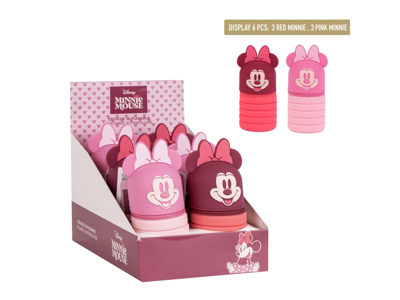 MINNIE ASTUCCIO SILICONE TORNA A SCUOLA 2700001715