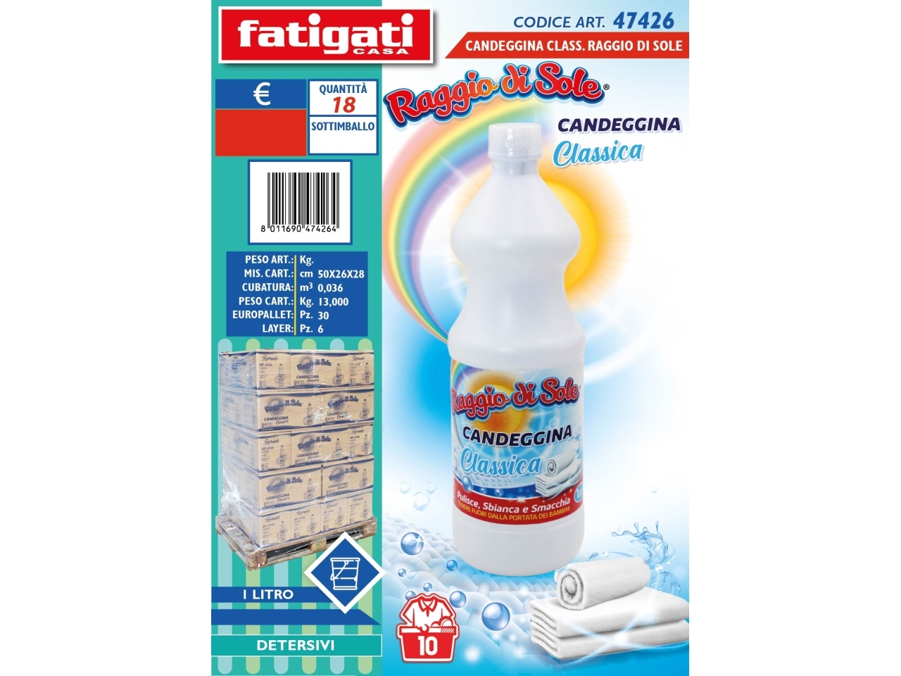 CANDEGGINA CLASSICA 1LT RAGGIO 47426