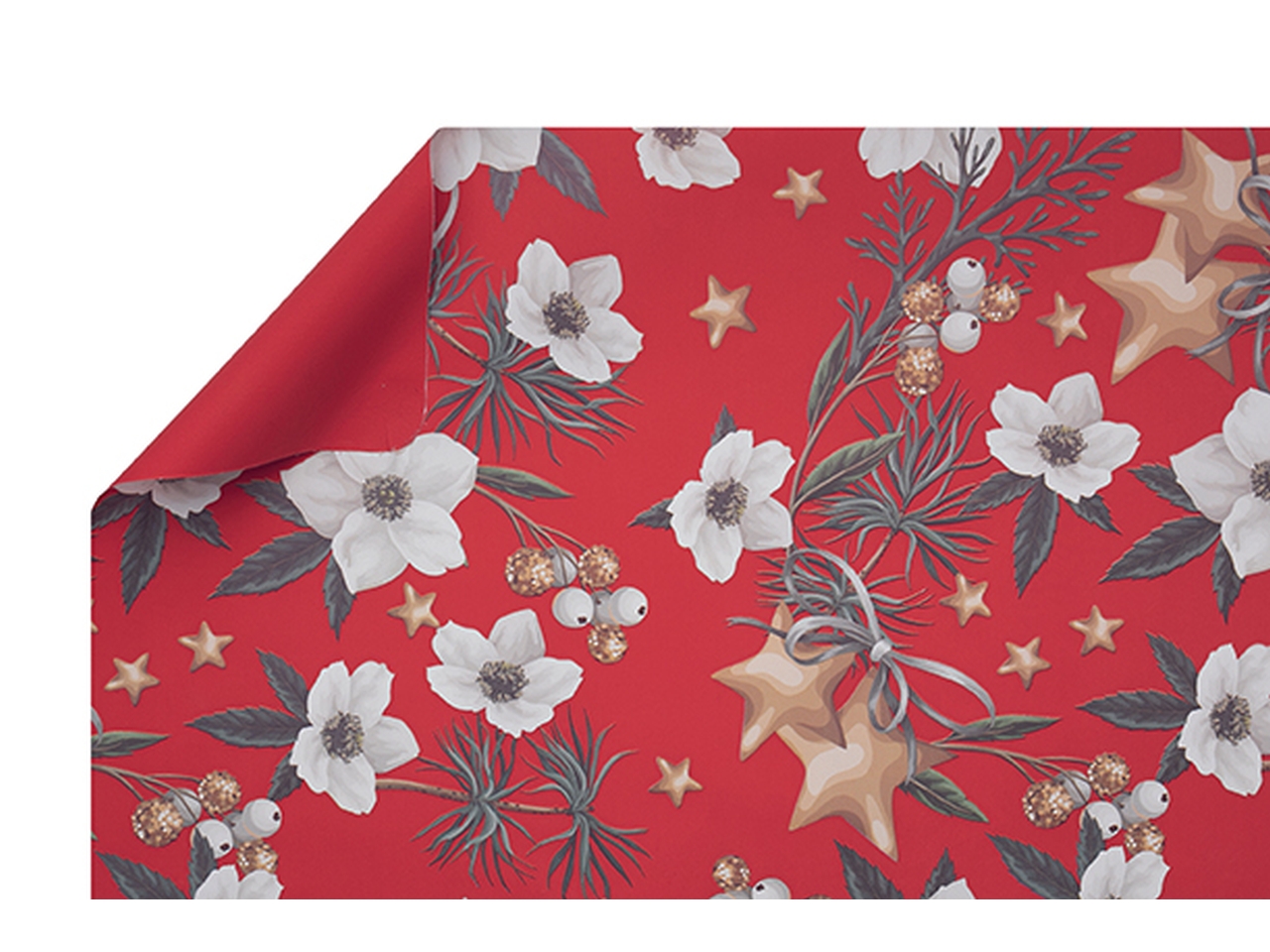 BOBINA WHITE CHRISTMAS40MY1X25MT ROS.B-W09PM-KL2RO BOBINA WHITE CHRISTMAS40MY1X25MT ROS.B-W09PM-KL2RO