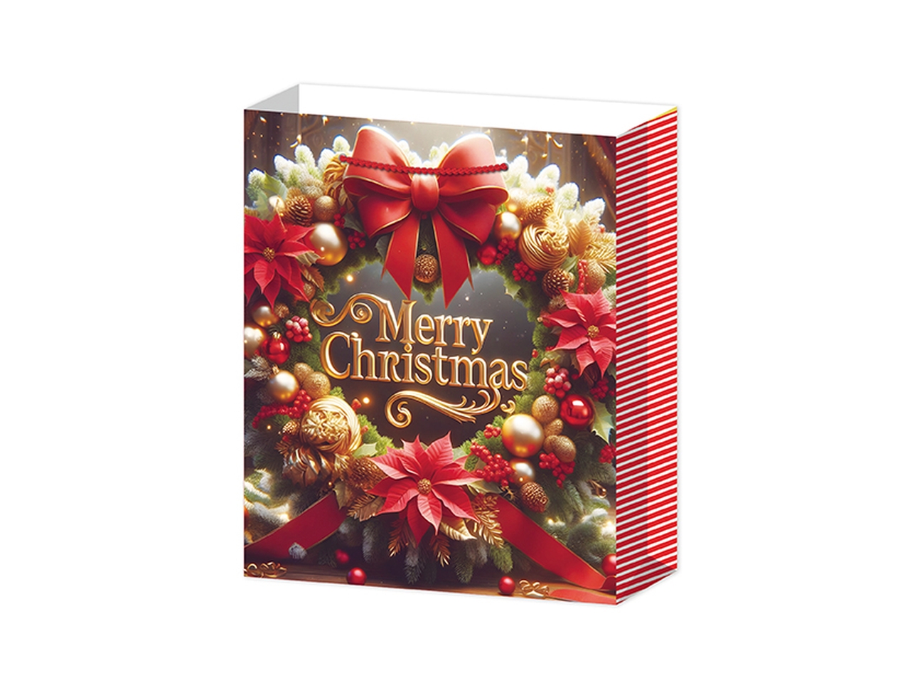 SHOPPER XMAS PER PANETTONE26X36+26CM UYW29HCCI2RXX