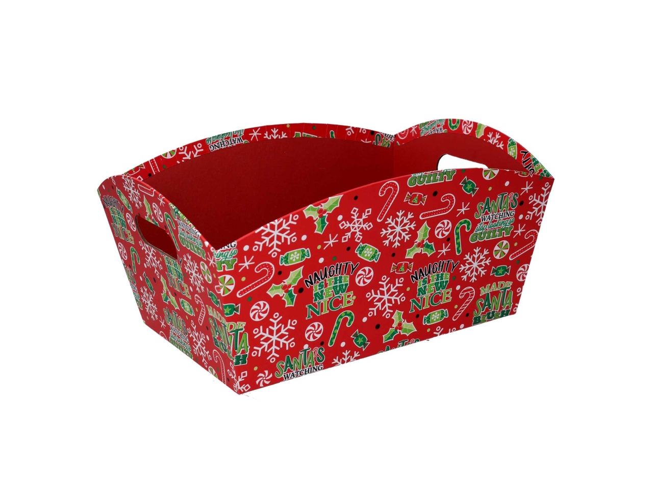 CESTA C/FIOCCHI DI N.31,5X22XH15CM ROSS.9381910000 CESTA C/FIOCCHI DI N.31,5X22XH15CM ROSS.9381910000