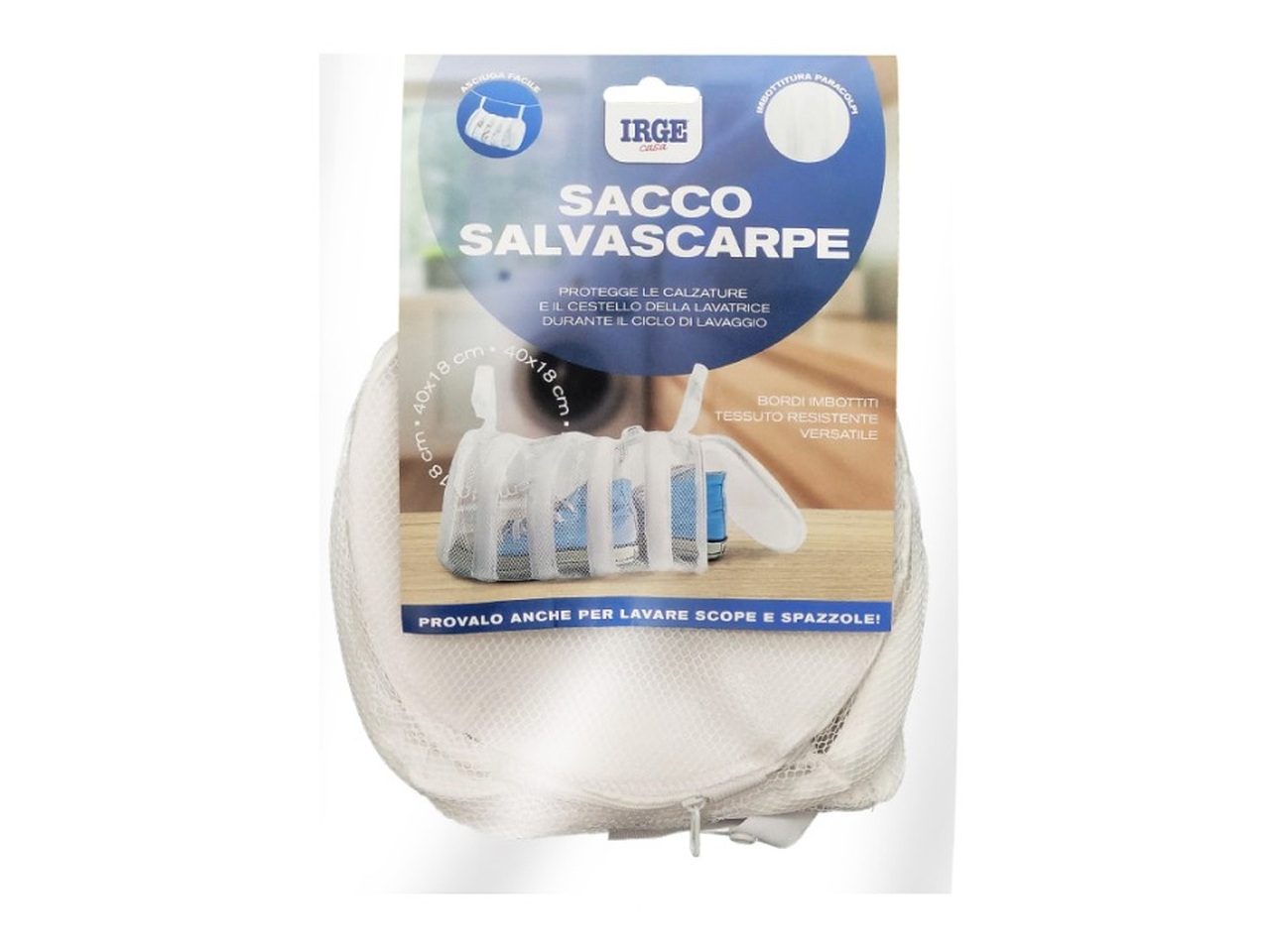 SACCO SALVASCARPE 40X18CM
