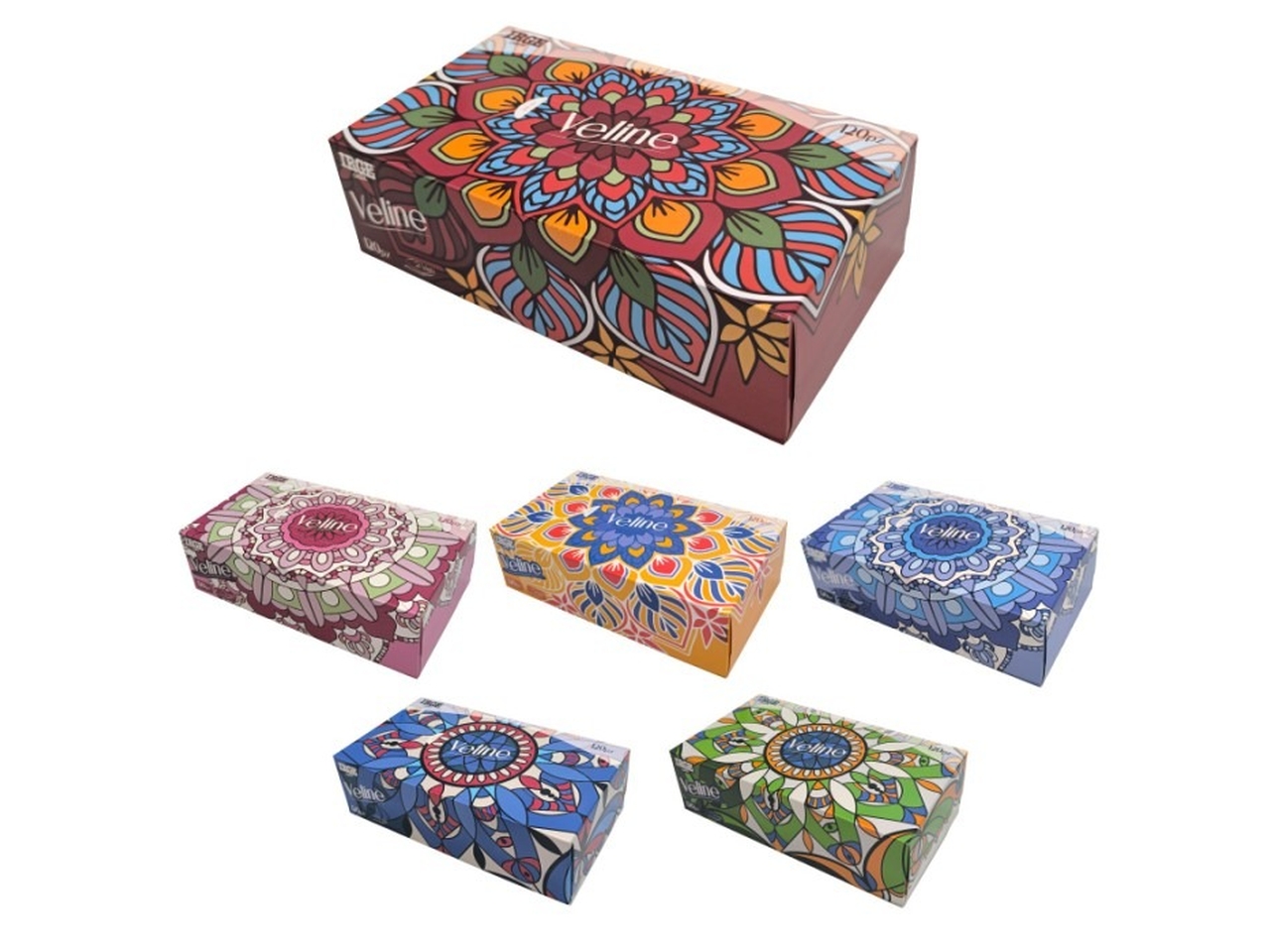 BOX VELINE 120PZ 2VELI color