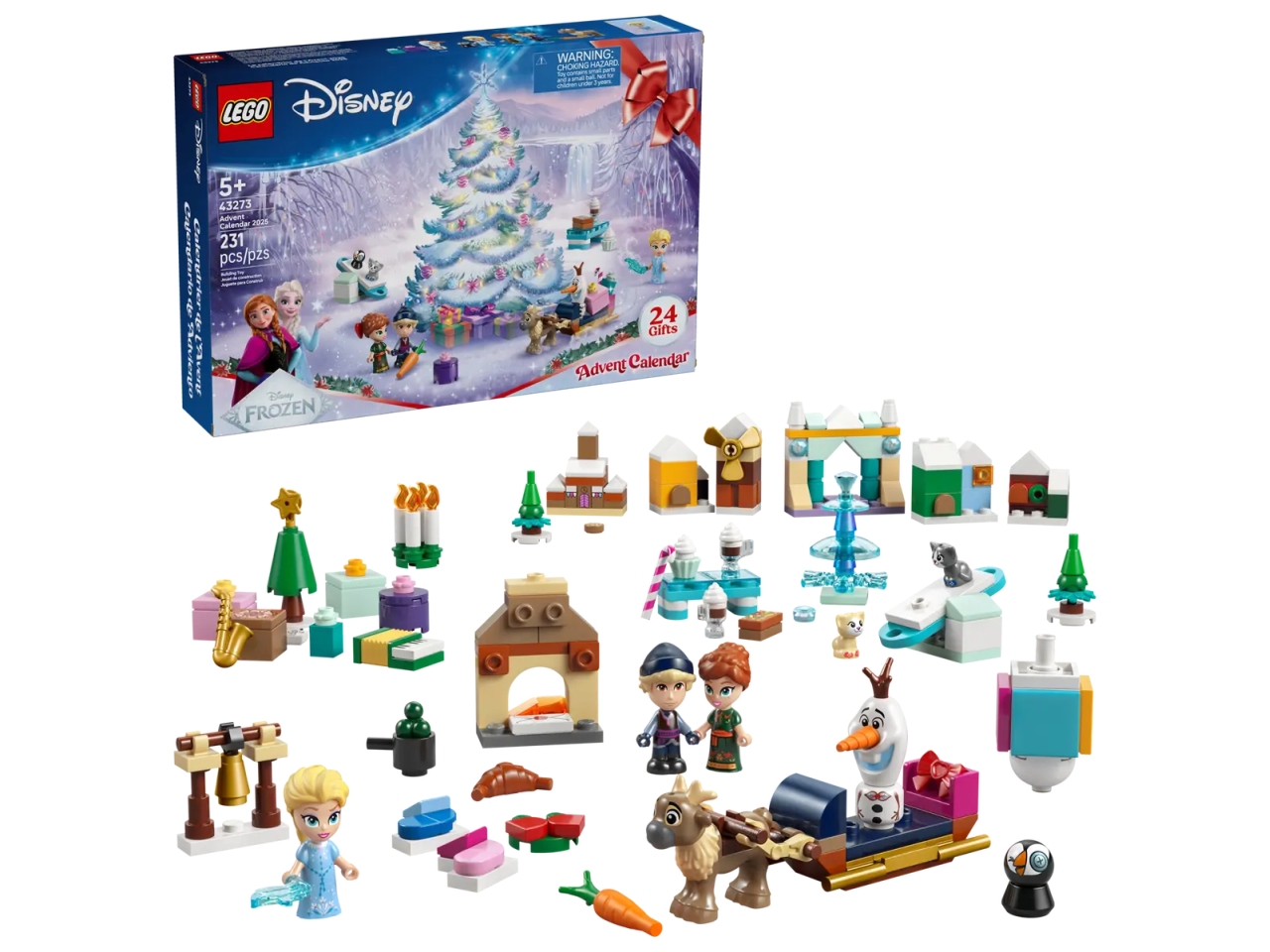 LEGO DISNEY PRINCESS CALEND.DELL’AVV.2025 43273
