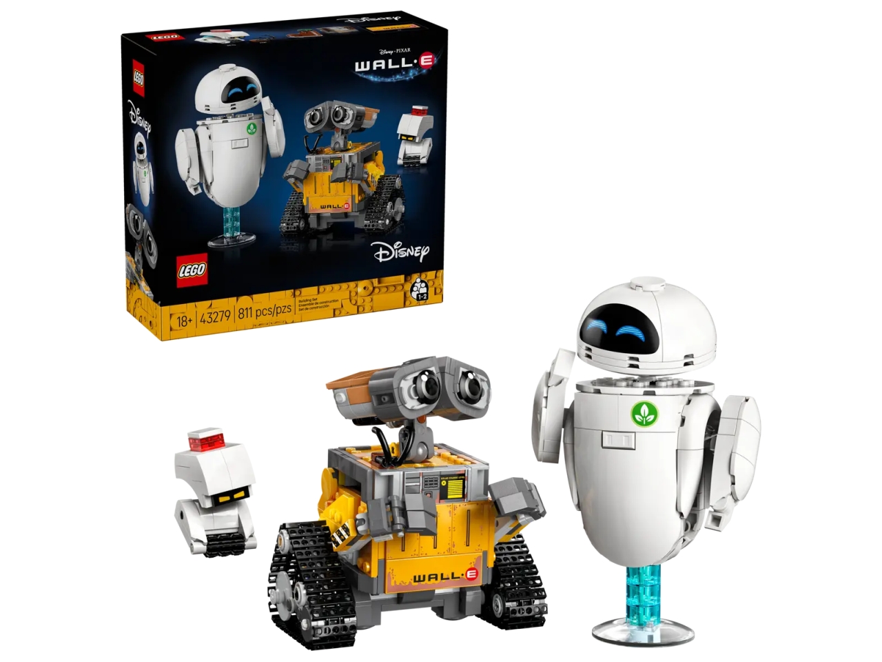 LEGO DISNEY PIXAR WALL-E E EVE 43279
