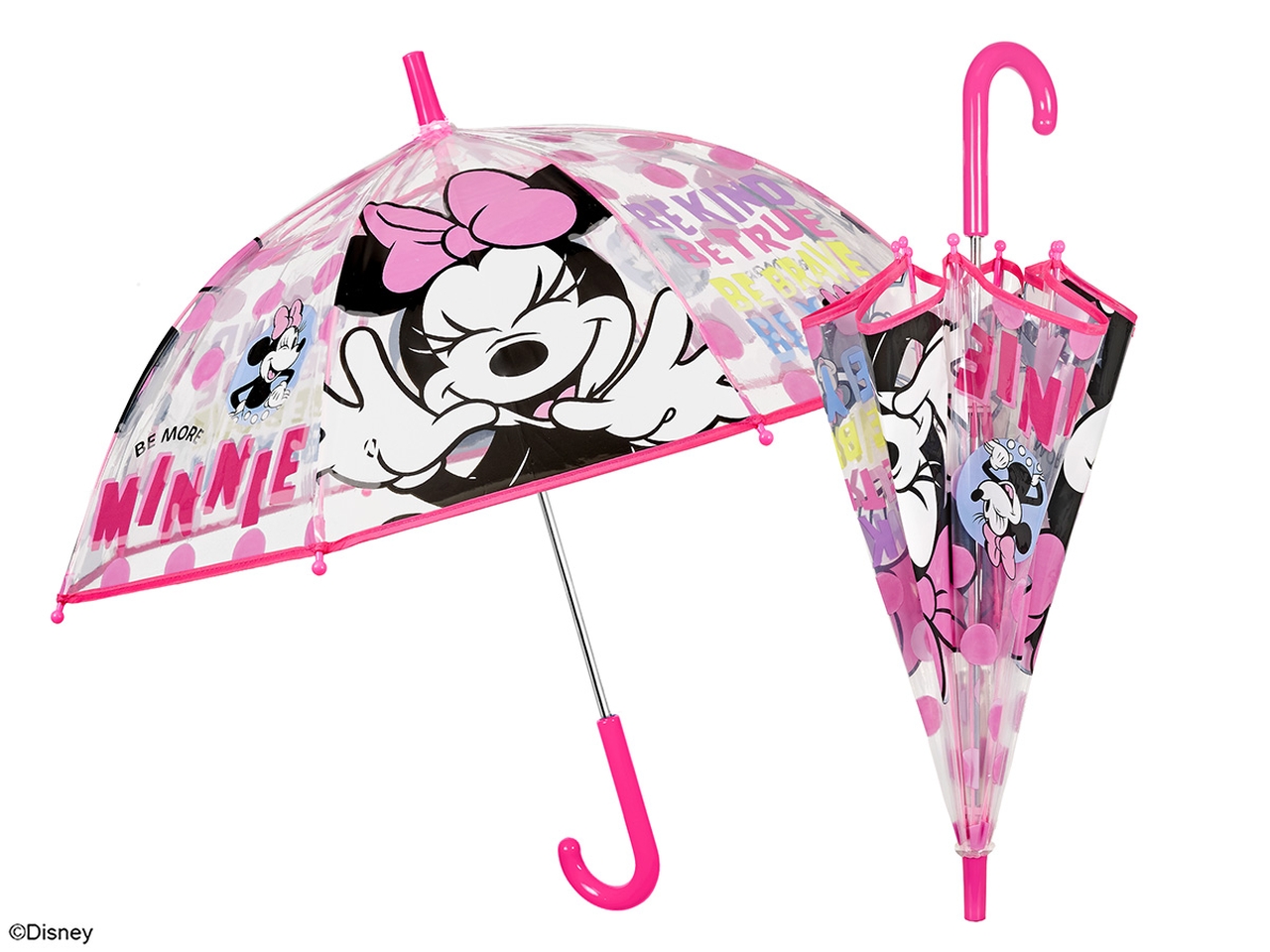 OMBRELLO MANUALE 45CM CUPOLA MINNIE 50141