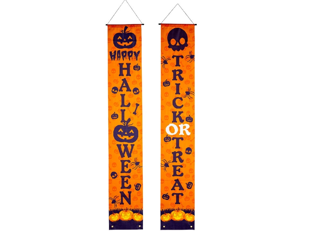 DECORAZIONE HAPPY HALLOWEEN 2PZ 180X30CM 19729