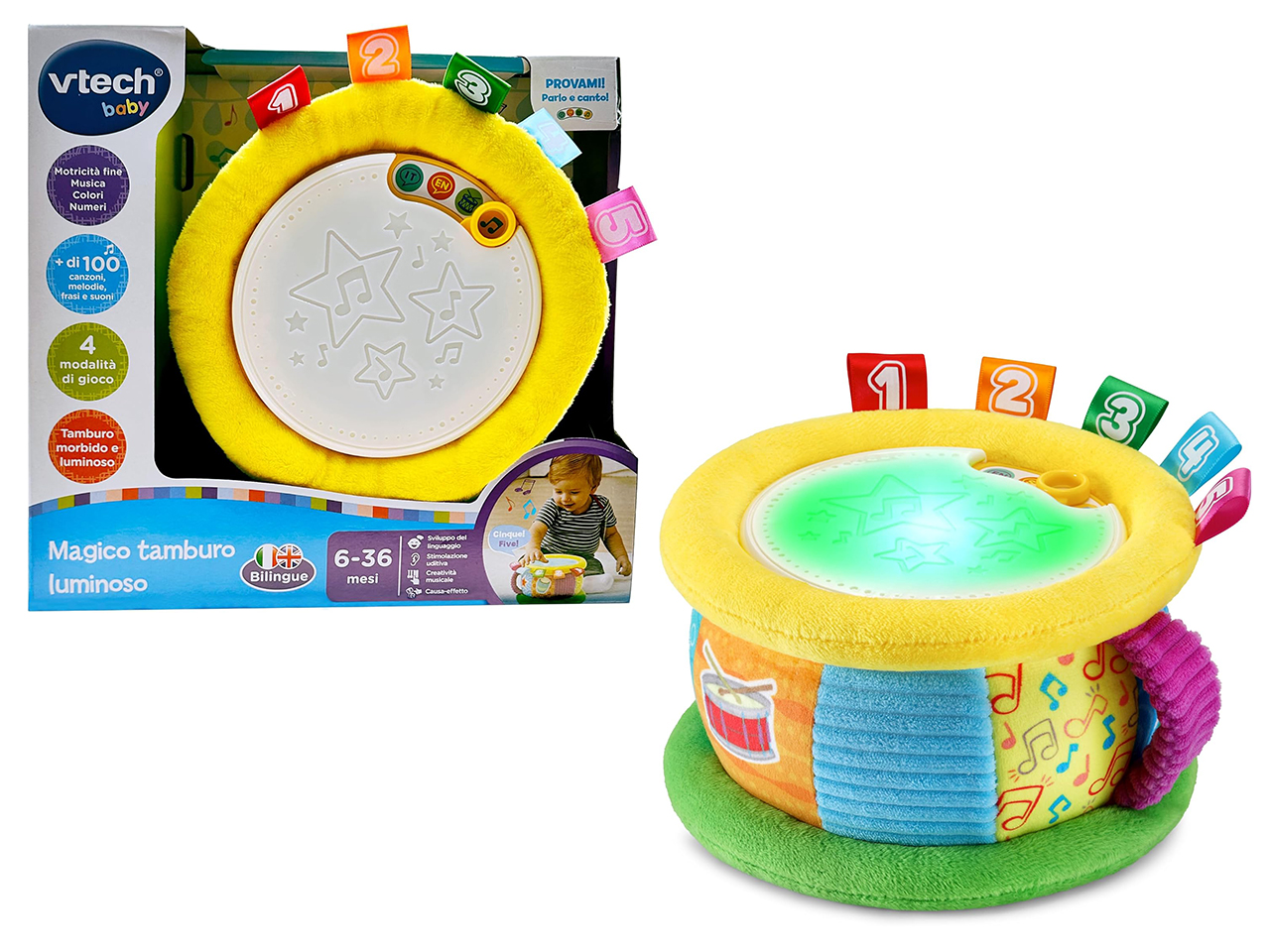 MAGICO TAMBURO LUMINOSO 80-612549-007