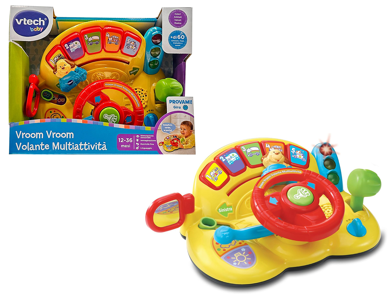 VROOM VROOM VOLANTE MULTIFUNZIONE 80-166607-007