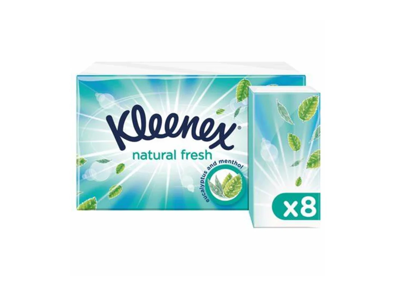 KLEENEX FAZZOLETTI NATURAL FRESH X8 RT11427 $