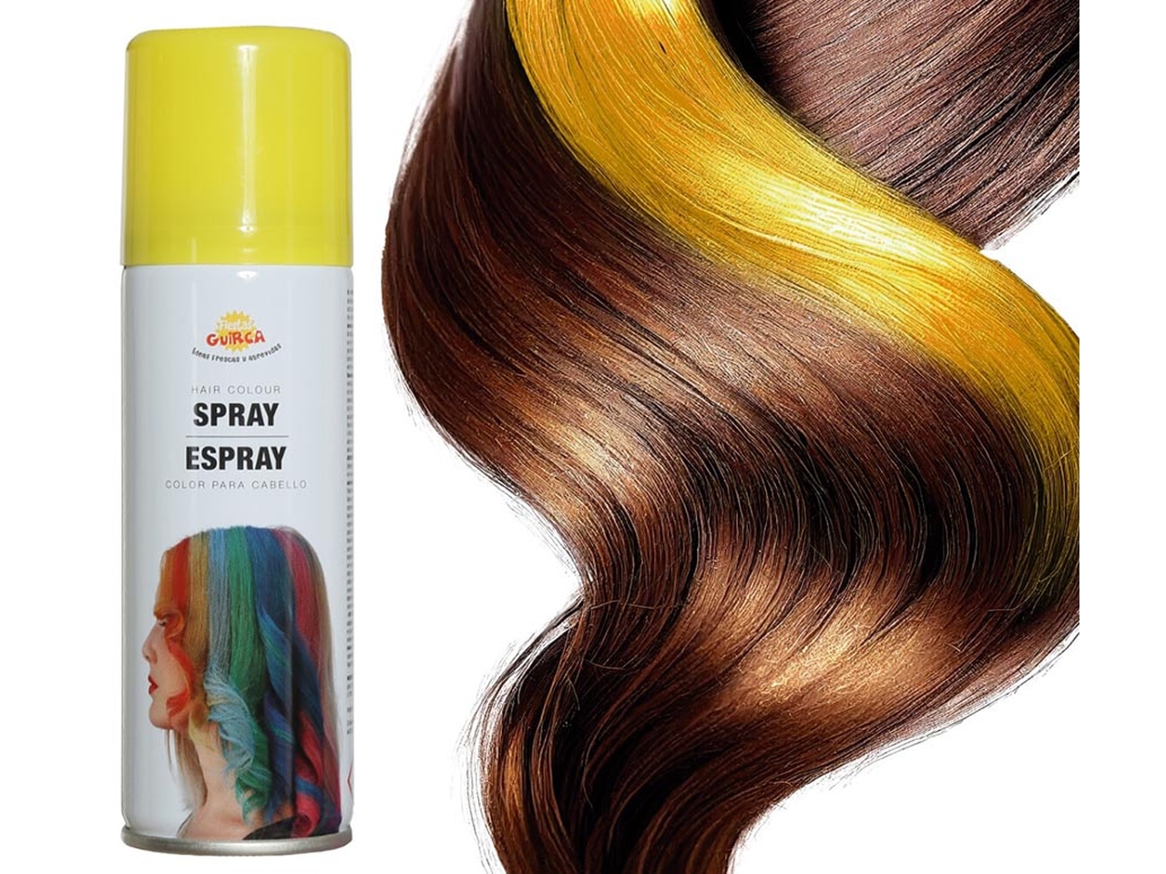 COLORE PER CAPELLI SPRAY GIALLO 125ML 17010