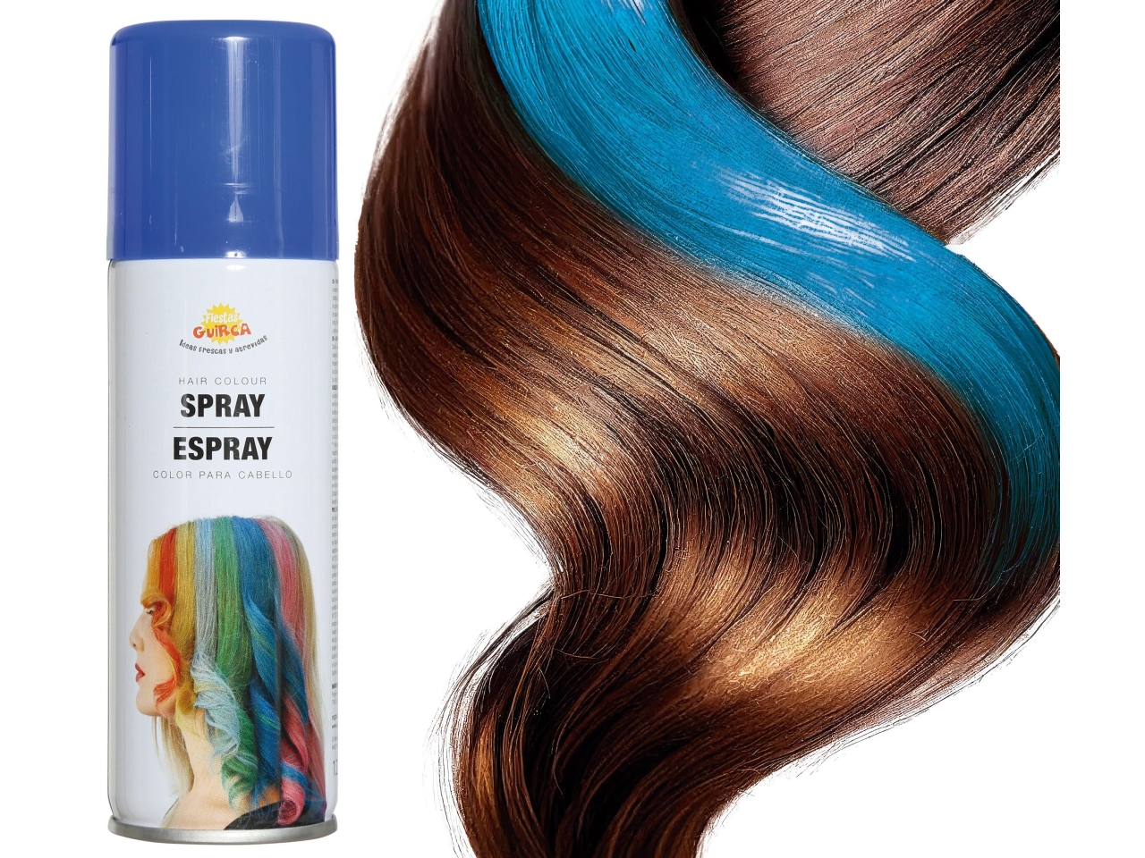 COLORE PER CAPELLI SPRAY AZZURRO 125ML 17015