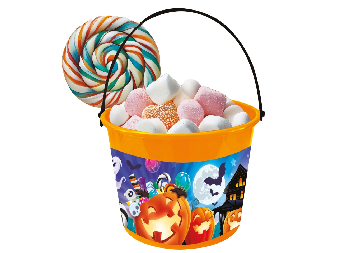 CESTINO ZUCCHE E FANTASMI 18X16CM 26987