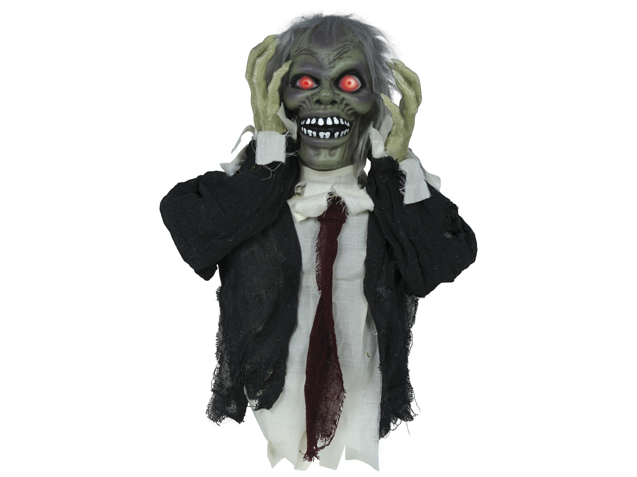 ZOMBIE BUSTO 55CM C/LUCE SUONO E MOVIMENTO 29036