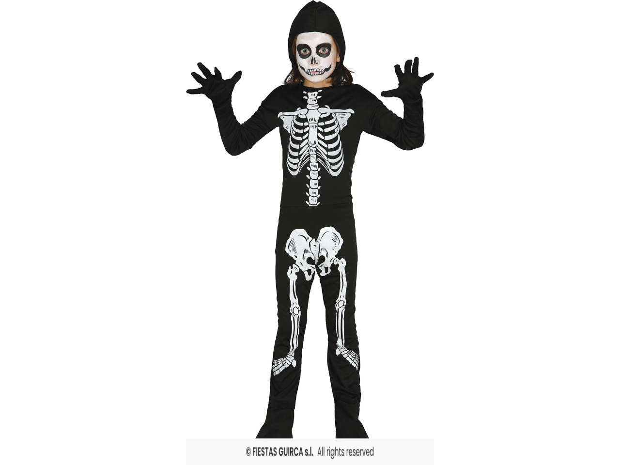 COSTUME SCHELETRO 3/4ANNI 78380
