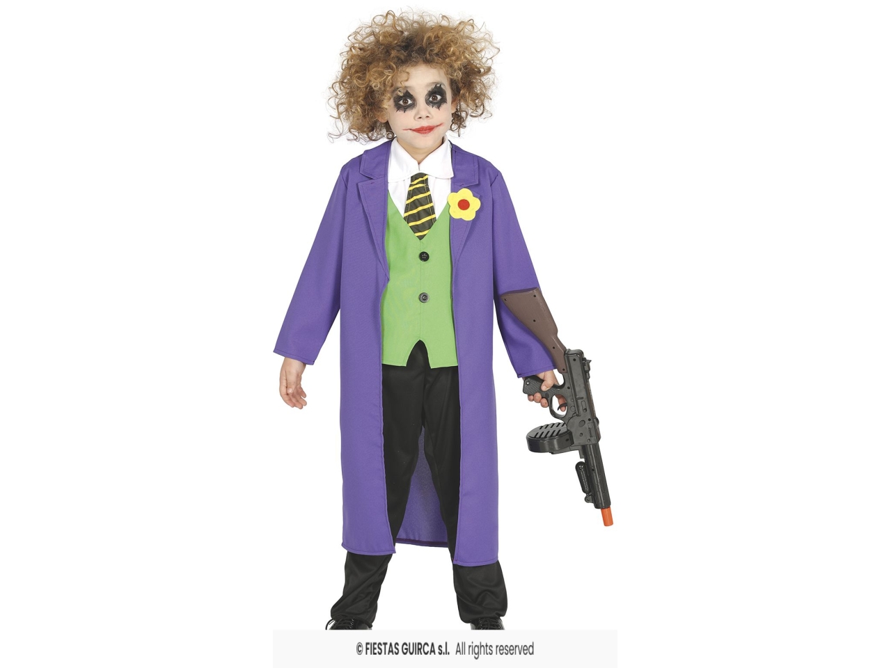 COSTUME BUFFONE PAZZO 3/4 ANNI 78393