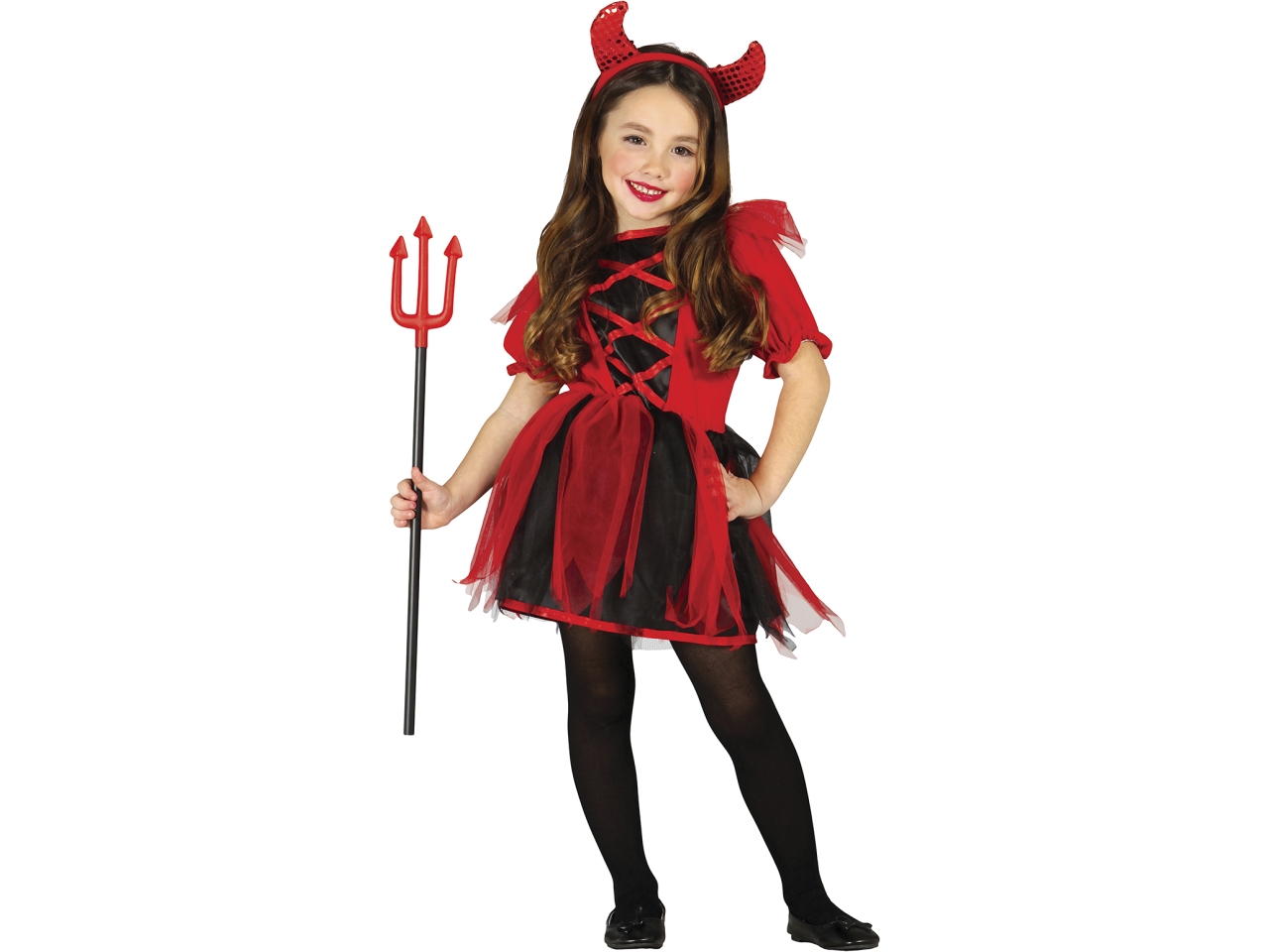 COSTUME DIAVOLESSA 3/4 ANNI 85501 COSTUME DIAVOLESSA 3/4 ANNI 85501