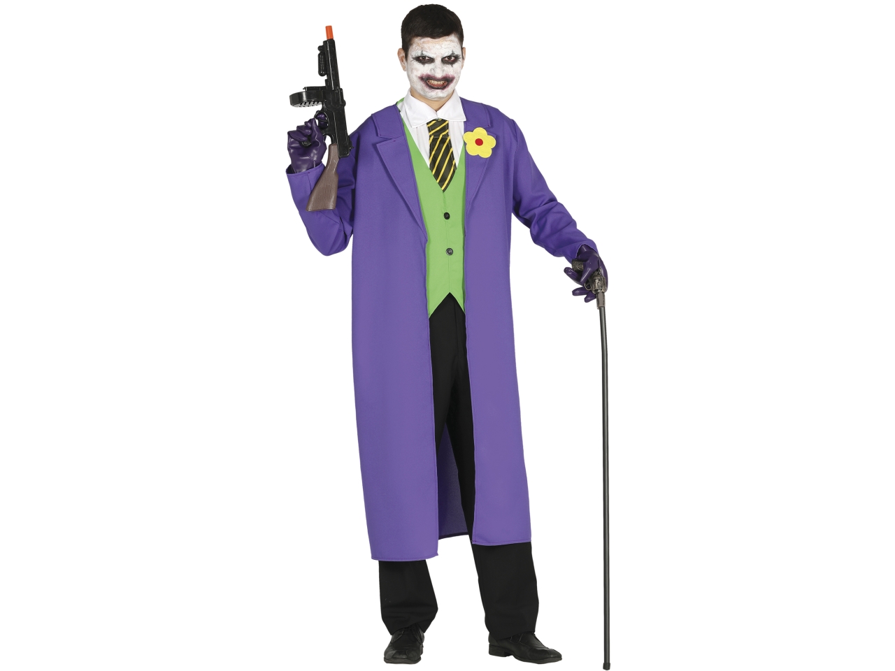 COSTUME BUFFONE ASSASINO ADULTO TG.XL 54/56 88000 COSTUME BUFFONE ASSASINO ADULTO TG.XL 54/56 88000