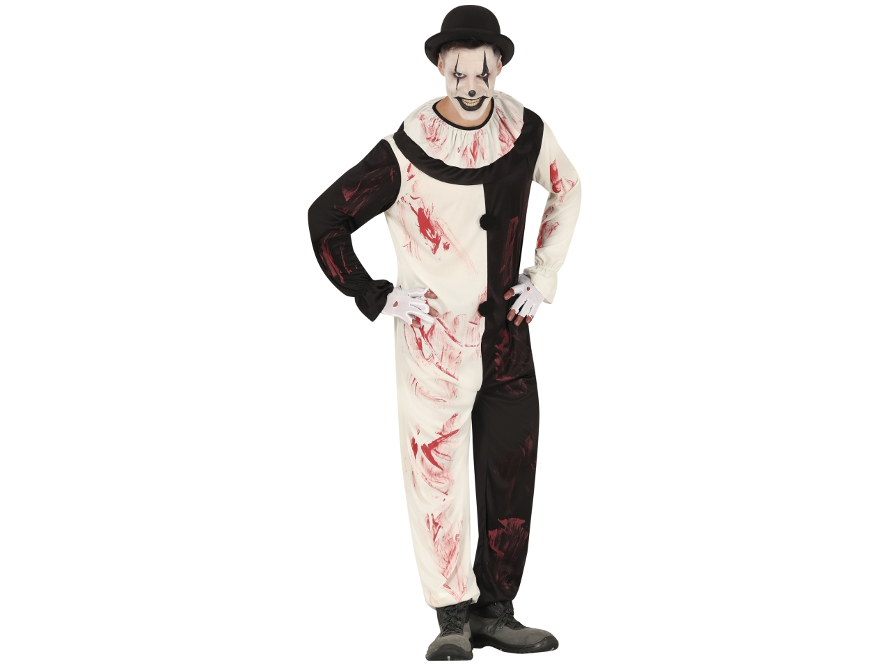 COSTUME CLOWN TERRIFICANTE ADULTO TG.L 52/54 88915 COSTUME CLOWN TERRIFICANTE ADULTO TG.L 52/54 88915