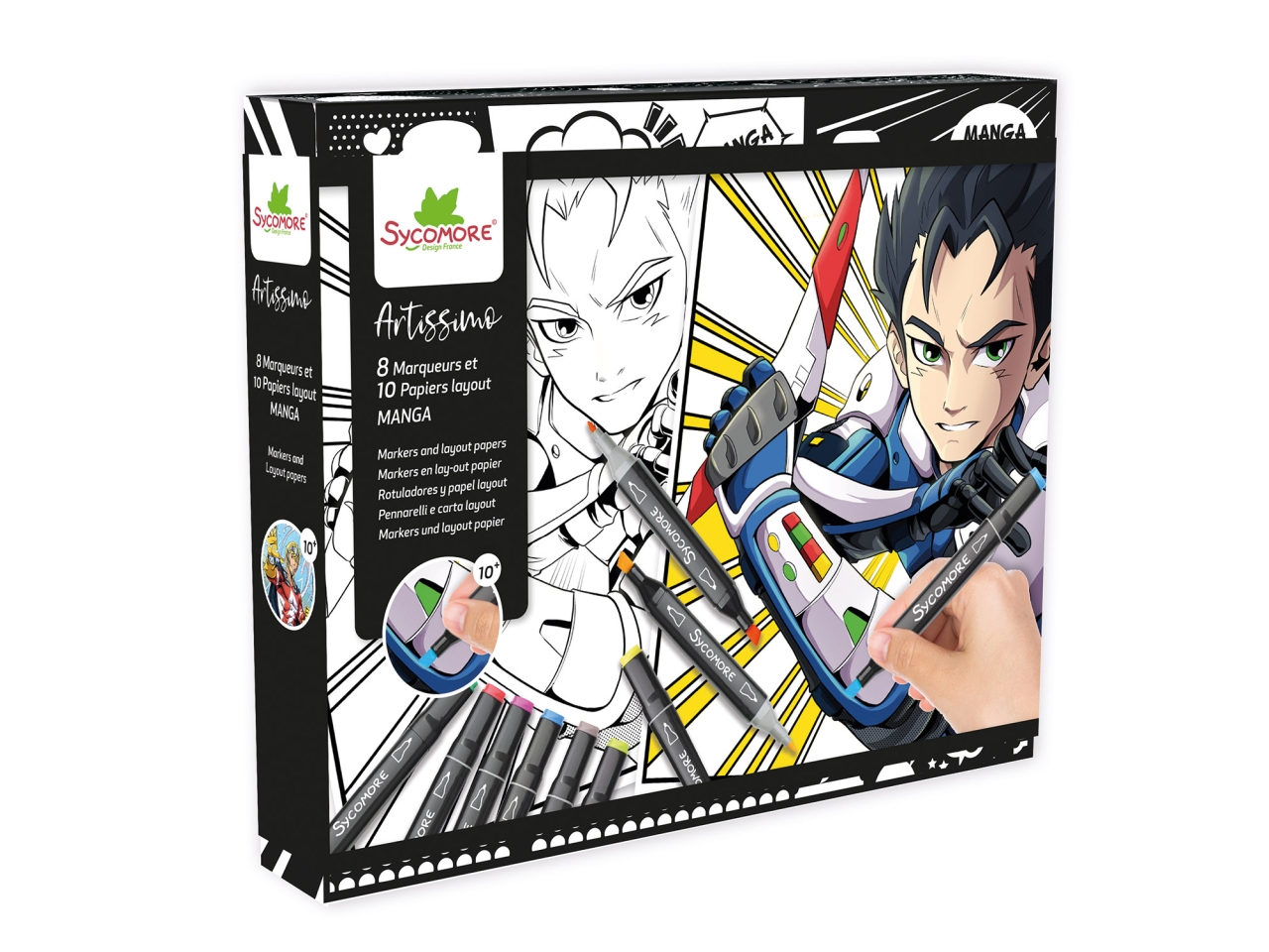 SYCOMORE – PENNARELLI E FOGLI GRIGLIA SYCCREA047