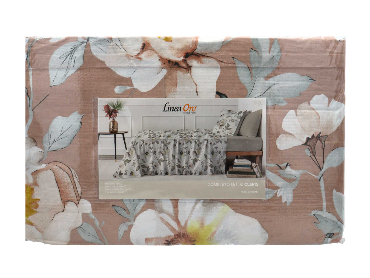 CLERIS COMPLETO LETTO COTONE 2P CIPRIA LN17150201 CLERIS COMPLETO LETTO COTONE 2P CIPRIA LN17150201