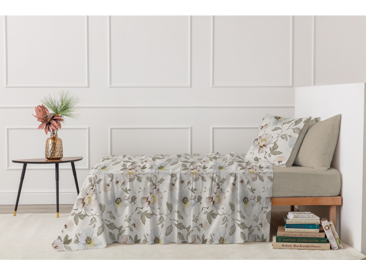 CLERIS COMPLETO LETTO COTONE 2P SALVIA LN17150401 CLERIS COMPLETO LETTO COTONE 2P SALVIA LN17150401