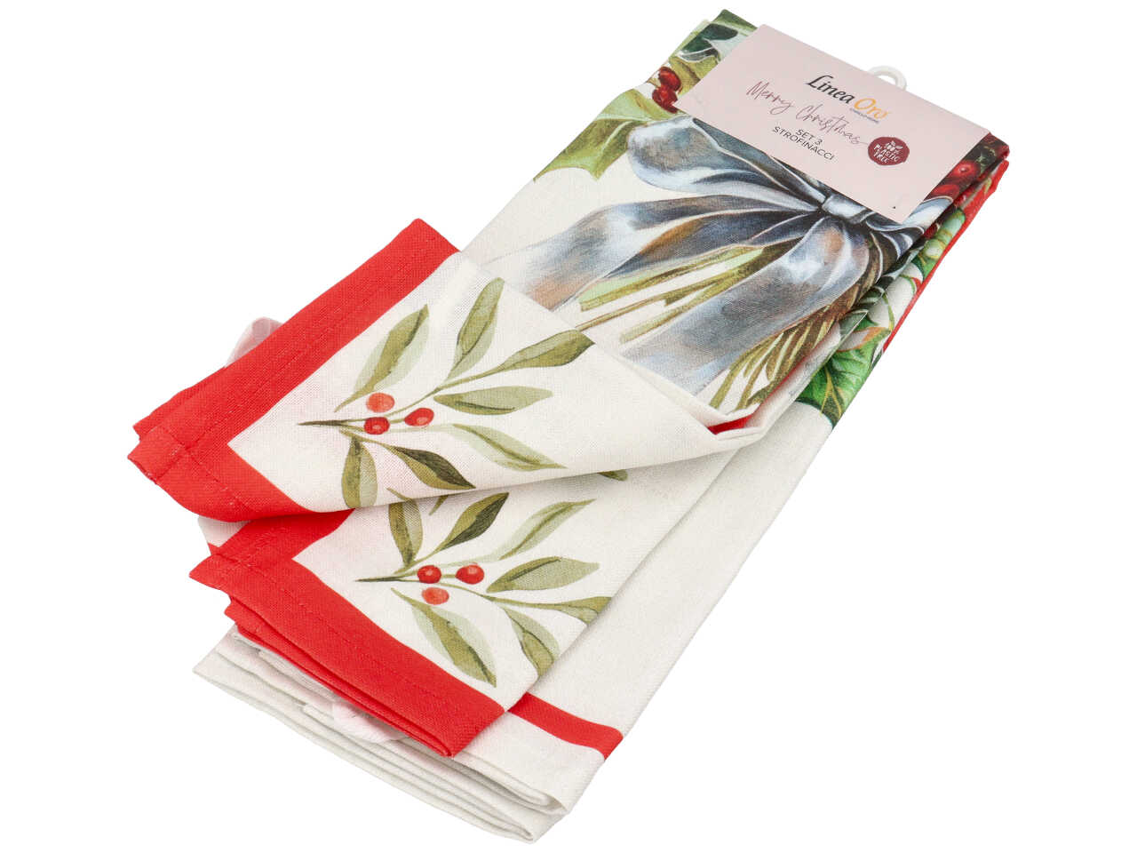 GIFTS SET 3 CANOVACCI 50X70CM LINO EK00950101