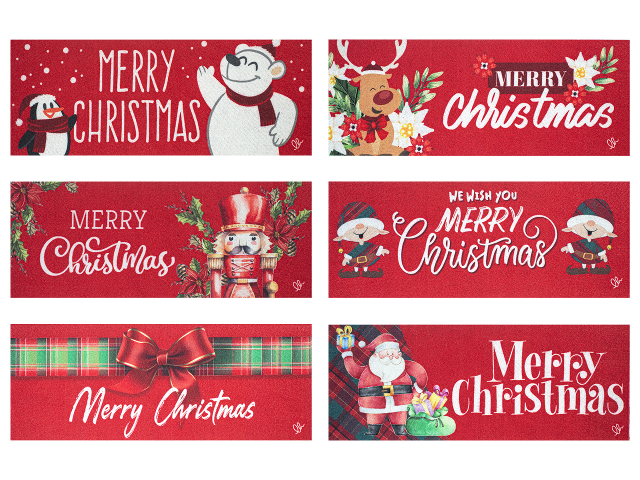 TAPPETO CHRISTMAS HOME 25X65 SCALINO NAHCSC025X065