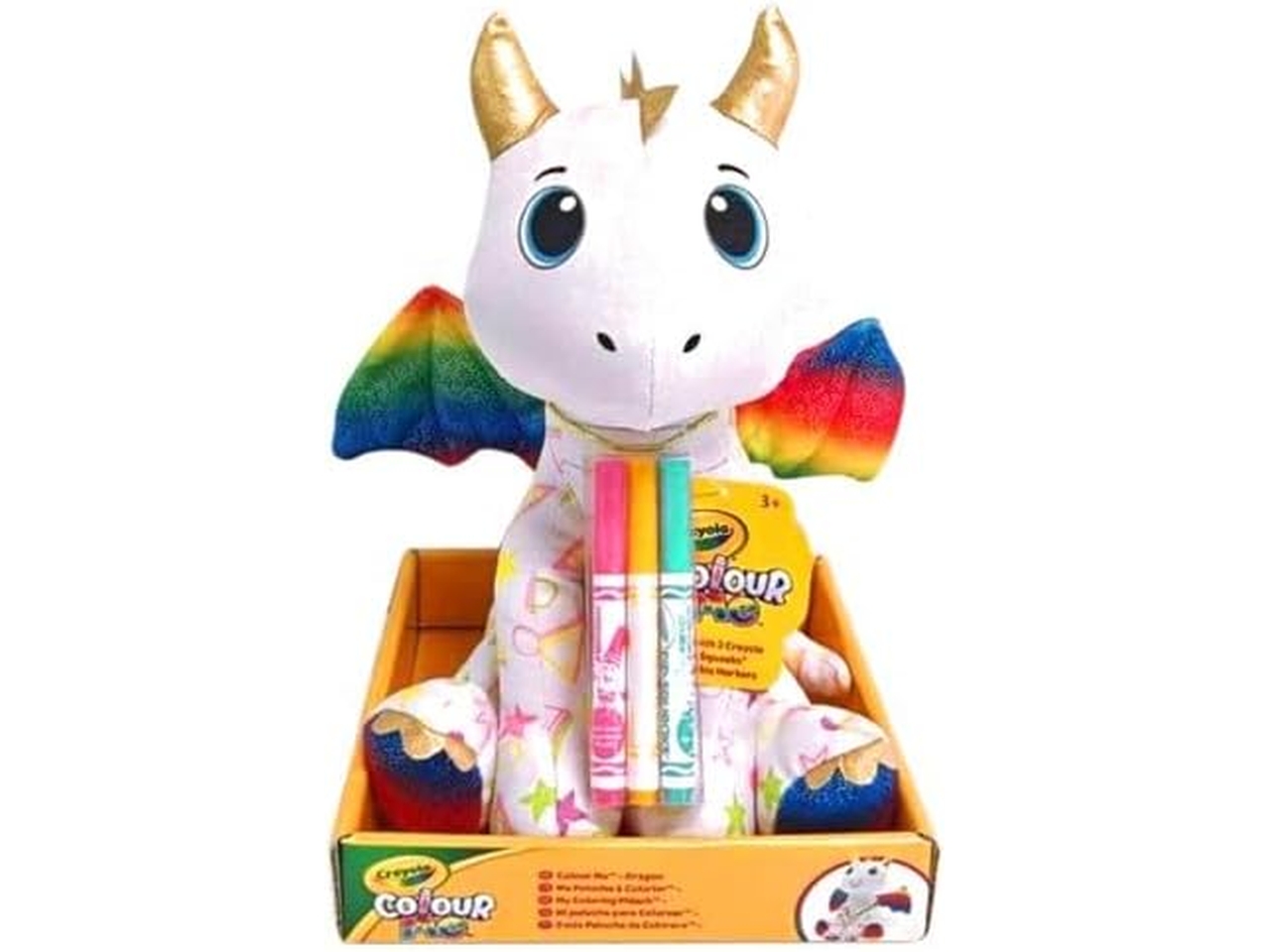 COLORA IL TUO PELOUCHE DRAGHETTO 213213 COLORA IL TUO PELOUCHE DRAGHETTO 213213