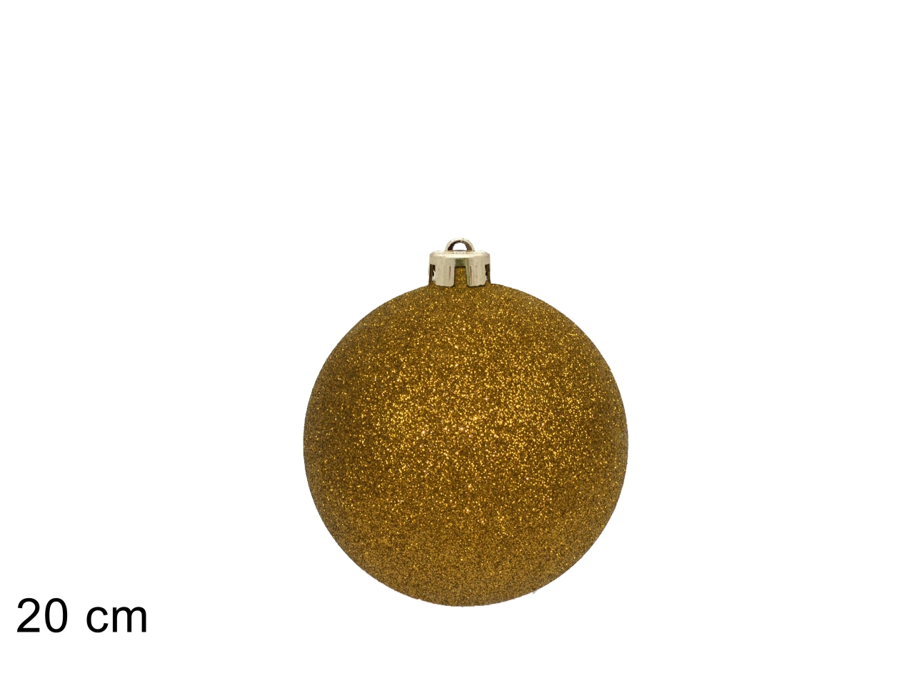 PALLA 20CM GLITTERATA ORO XNA24074061