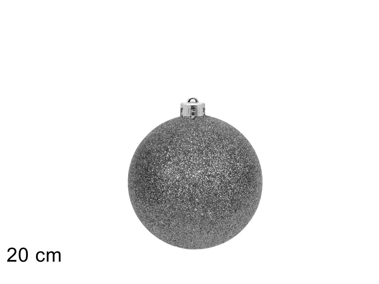 PALLA 20CM GLITTERATA ARGENTO XNA24074141