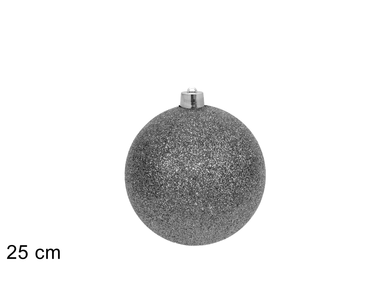 PALLA 25CM GLITTERATA ARGENTO XNA24074151