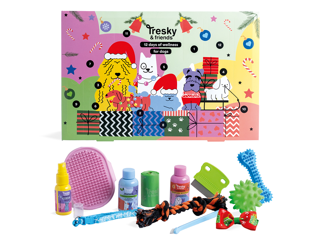 TRESKY & FRIENDS CALENDARIO AVVENTO 12 GG 90377