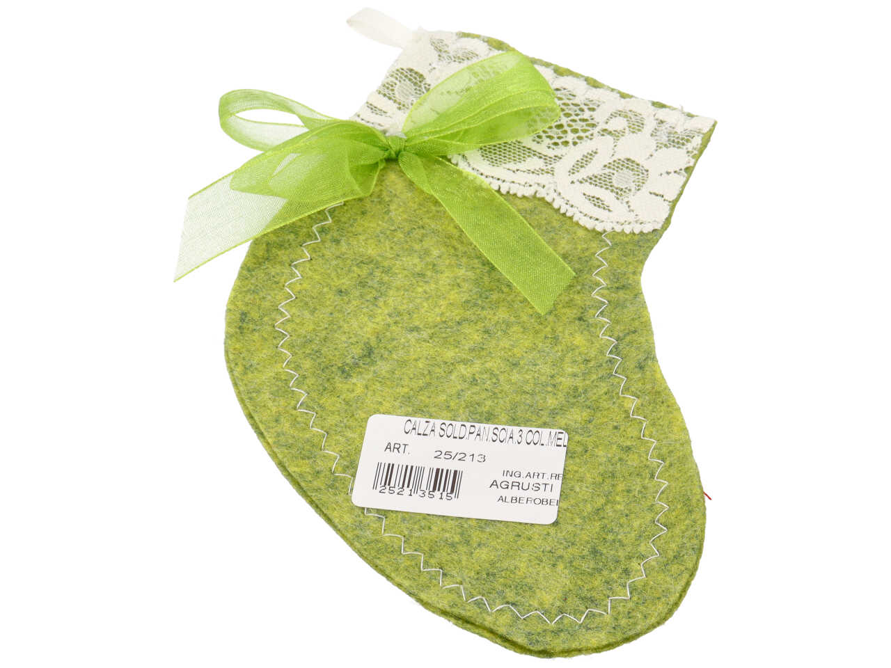 CALZA SOLDATINO PANNOLENCI SCIARPA ASS. 25/213