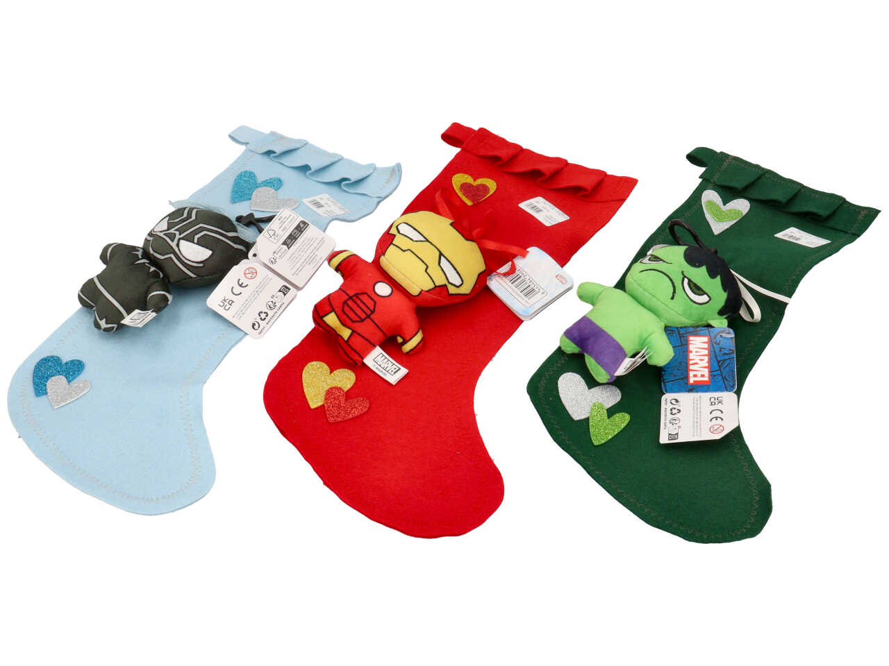 CALZA PANNOLENCI 45CM MARVEL AVENGERS ASS. 25/16