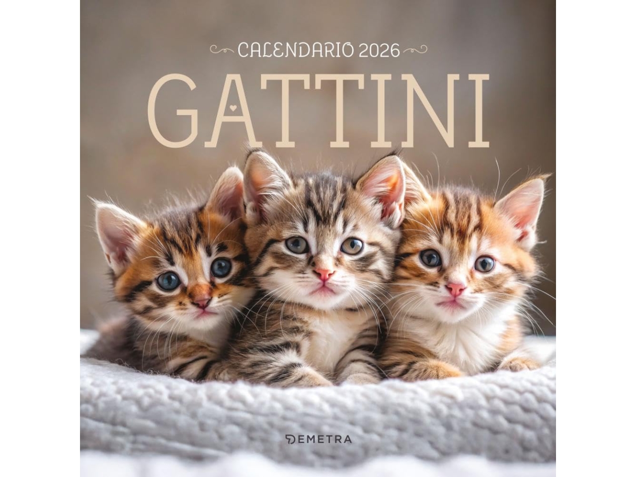 CALENDARIO GATTINI 2026 58858A CALENDARIO GATTINI 2026 58858A