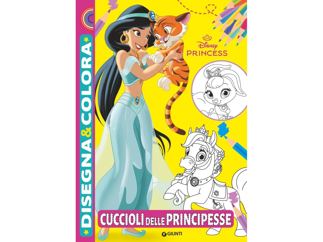 CUCCIOLI DELLE PRINCIPESSE DISEGNA E COLOR W1146A