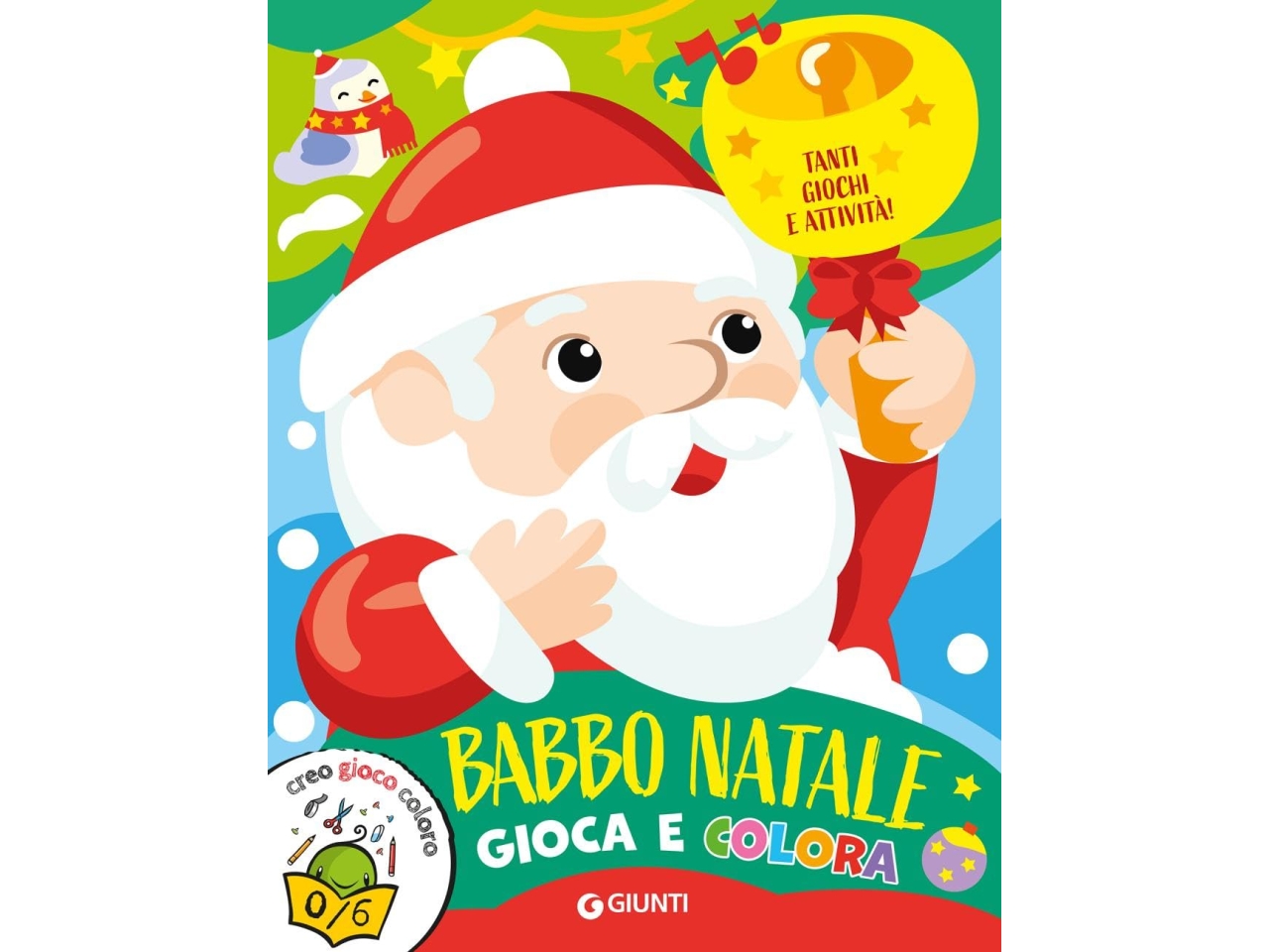BABBO NATALE GIOCA E COLORA – SAGOMATO 58768A