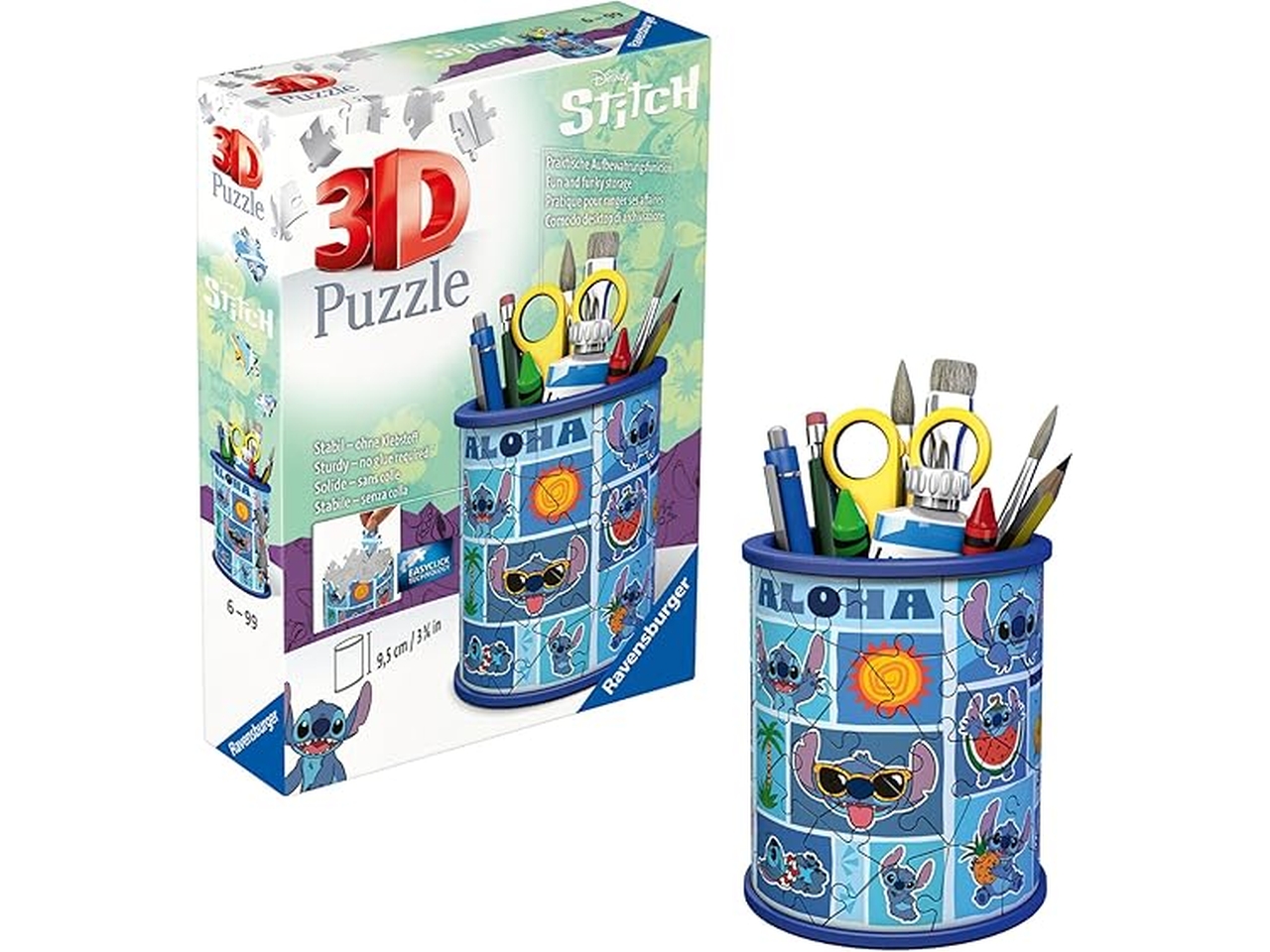 PUZZLE 3D PORTAPENNE STITCH 11642