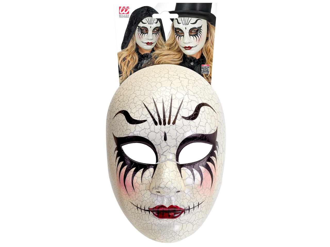 MASCHERA DONNA INCRINATA 08478