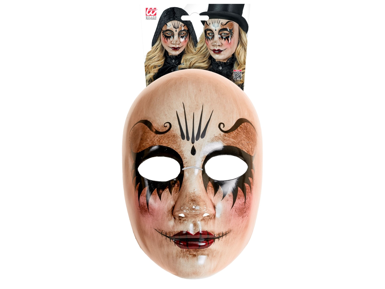 MASCHERA DONNA INQUIETANTE 08477