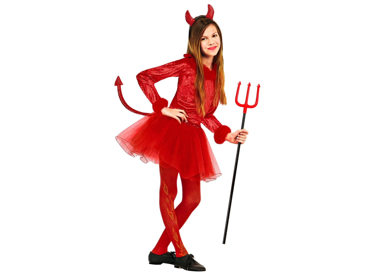 COSTUME DIAVOLESSA 128CM 5-7ANNI 36696