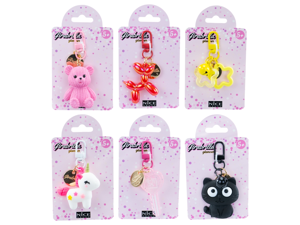 GIRABRILLA PORTACHIAVI GLAM CHARMS 19201 GIRABRILLA PORTACHIAVI GLAM CHARMS 19201