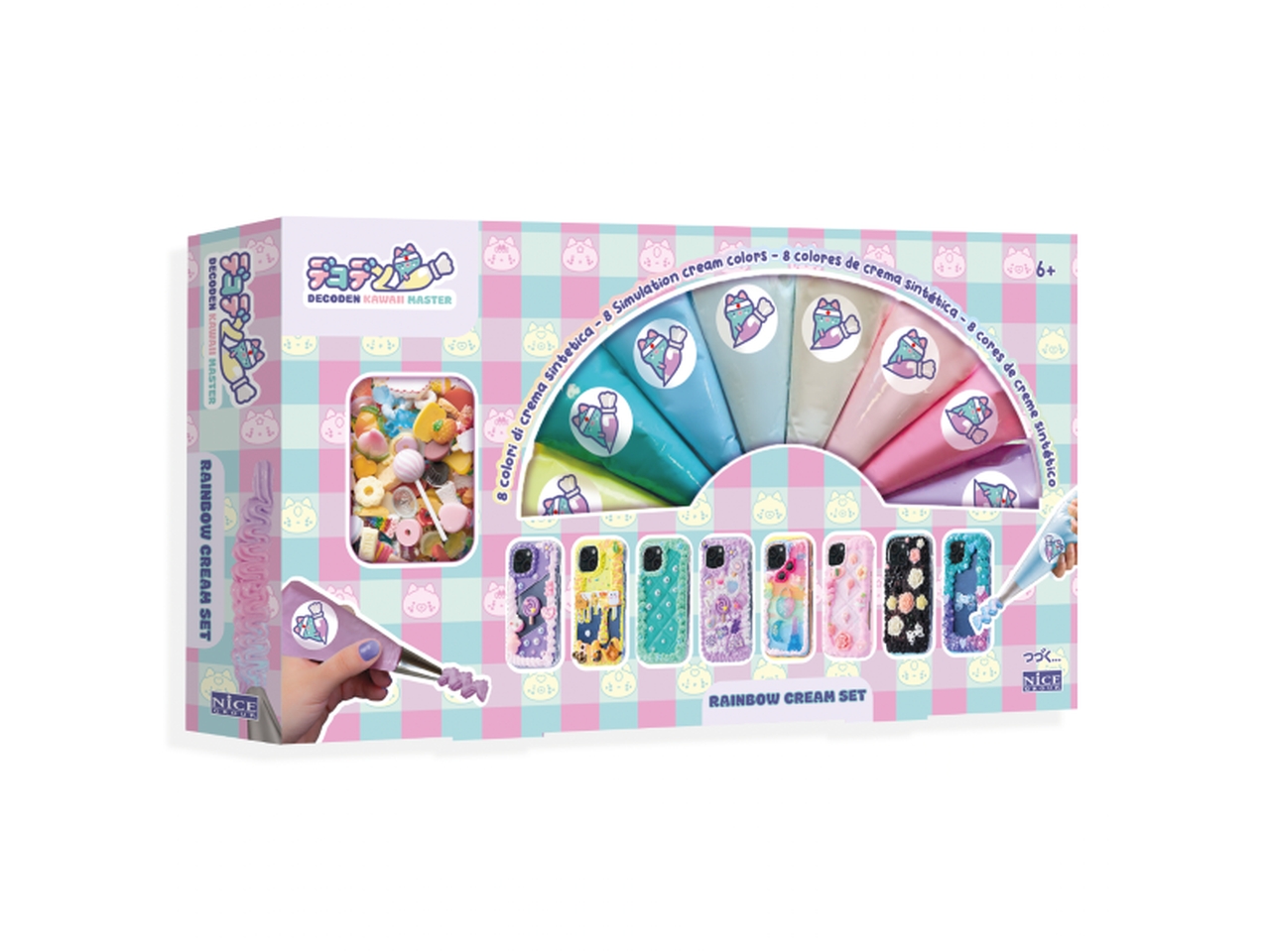 DECODEN RAINBOW CREAM SET DECORA E CREA 48520 DECODEN RAINBOW CREAM SET DECORA E CREA 48520
