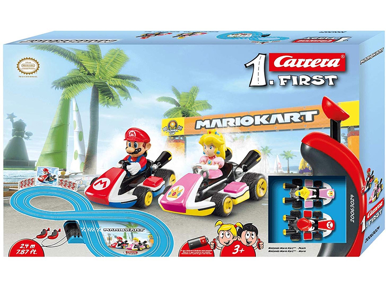 MARIO KART PISTA MARIO VS PEACH 2,4M 1:50 20063024 MARIO KART PISTA MARIO VS PEACH 2,4M 1:50 20063024