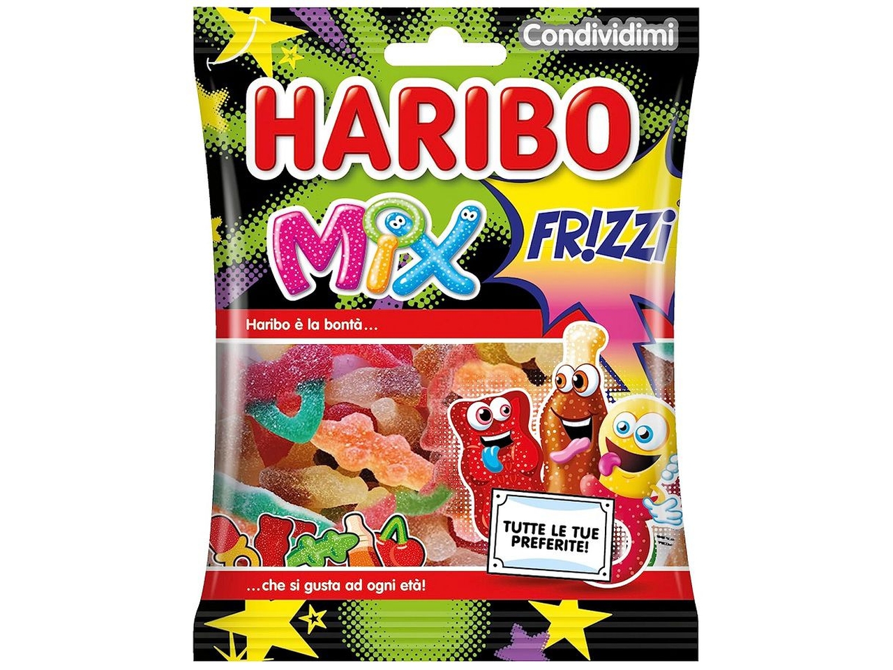 HARIBO FRIZZI MIX 80G 36147